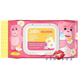 Jabs x Bellygom Makeup Remover Waterproof Away / Chamomile / Acne Care / Wipes and Bright แจ๊บส์ทิชชู่เช็ดเครื่องสำอาง