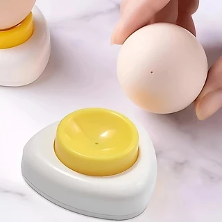 สินค้าพร้อมส่ง อุปกรณ์เจาะรูที่เปลือกไข่ ใช้ง่าย หมัดไข่ พร้อมตัวล็อก DIY สะดวกสบาย