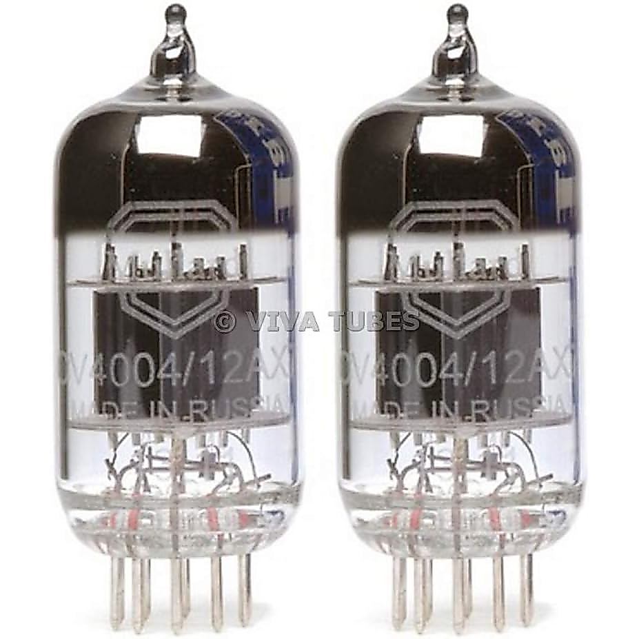 คู่จับคู่กําไรใหม่ (2) Mullard Reissue CV4004 / 12AX7 หลอดสูญญากาศเสียงรบกวนต่ํา