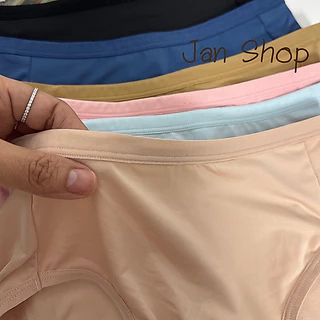 Anny กางเกงในทรงเต็มตัว Freesize-5XL ผ้าลื่น ผ้าเด้ง