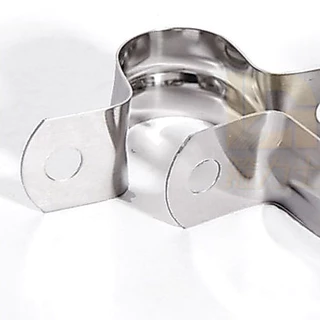 (B24)กิ๊บจับท่อ แคล้มรัดท่อ สแตนเลสแท้ ไม่ขึ้นสนิม 2หุน(12mm)-4นิ้ว(110mm)