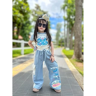 2Tone แฟชั่นเด็กคุโรมิ ทูโทน บานเย็นดำ​ทูโทนม่วง​ 📌มีสีใหม่มาเพิ่ม