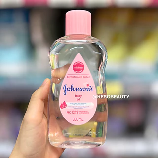จอห์นสัน เบบี้ออยล์ Johnson Baby Oil 3 ขนาด 50 ml. / 125 ml. / 300 ml.