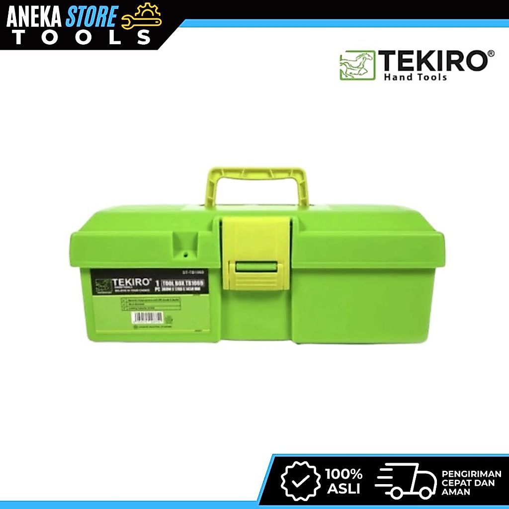 TEKIRO (ST-TB1069) กล่องเครื่องมือพลาสติก TB901(0201) กล่องเครื่องมือพลาสติก