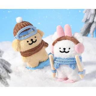 [พร้อมส่ง] ตุ๊กตา พวงกุญแจ น้องหมามอลทีส ลิขสิทธิ์แท้ moonlab ของขวัญ