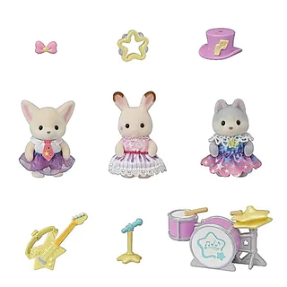 Sylvanian Baby Starry Concert Set / ซิลวาเนียน แฟมิลี่ เบบี้ สตาร์รี คอนเสิร์ต เซ็ต