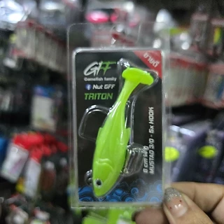 ปลายางไททั้นtriton ขนาด8เซน14กรัม มีสีสัน และหางสี