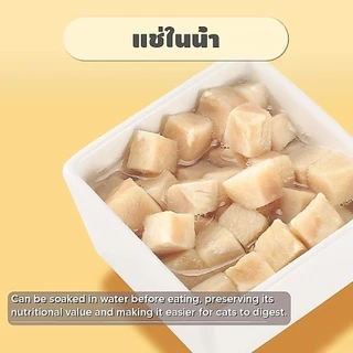 ขนมฟรีซดราย ไก่ฟรีซดราย แซลมอนฟรีซดราย ขนมแมว ขนมหมา Freeze Dried for Cat & Dog