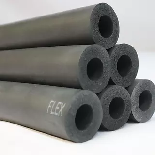 ฉนวนยางดำหุ้มท่อ ความหนา 1/2 ยาว 1.83 ม. ยี่ห้อ FLEX จากยางอีลาสโตเมอร์ชนิดพิเศษ (EPDM)