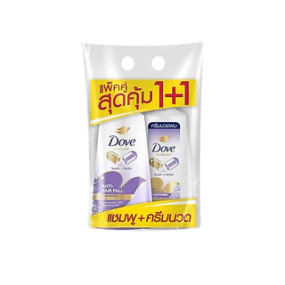 [แพ็คคู่สุดคุ้ม] Dove โดฟ ไมเซลา+วิตามิน แชมพู 380 มล.+คอนดิชันเนอร์ 380 มล.