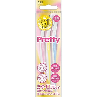 สินค้าขายดี KAI 🇯🇵 มีดโกนตกแต่งคิ้ว (3 ชิ้น) จากญี่ปุ่น กันขนคิ้ว ที่กันคิ้ว โกนขนใบหน้า พร้อมส่ง