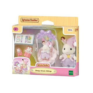 Sylvanian Families Sleepy Dream Siblings / ซิลวาเนียน แฟมิลี่ พี่น้องนอนหลับฝันดี