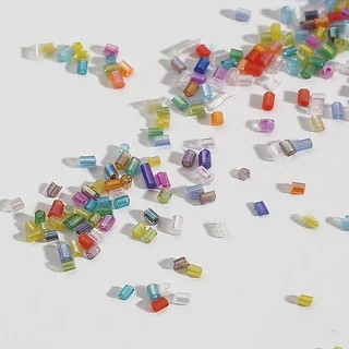 700 ชิ้น/ล็อต 2 มม.Multicolors ออสเตรียคริสตัล Faceted แก้วลูกปัดหลอด Seed ลูกปัดหลวม Spacer ลูกปัดสําหรับเครื่องประดับทํา DIY