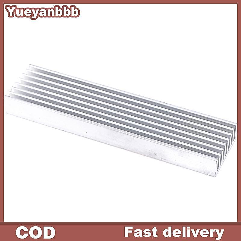 Ybth 100*25*10 มม. อลูมิเนียม High Power Heatsink Electronics หม้อน้ํา Jelly