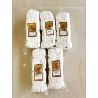 ด้ายโอล่อน คูล่อน สีขาว ขายเป็นกิโล เนื้อไม่มัน เชือก สานสวิง แห ด้ายดิบ 80% ด้ายไนล่อนเทียม
