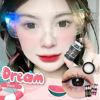 WINK Dream black คอนแทคเลนส์สีดำตาโต