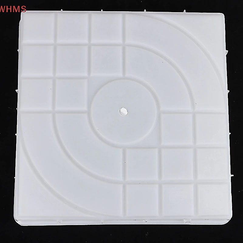 (WHMS) Diy Path Maker แม่พิมพ์คอนกรีตสวน Pavement แม่พิมพ์แผนที่เส้นทางปูอิฐ Mould