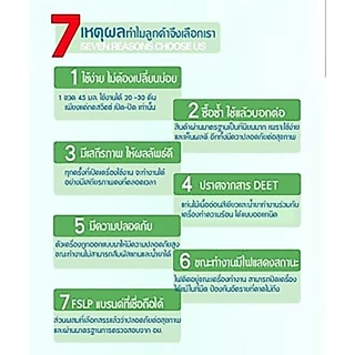 FSLP ผลิตภัณฑ์ไฟฟ้ากันยุง ชนิดเหลวจำนวน 12 กล่อง และจำนวน 10 กล่อง ฟรี ปลั๊ก 1 ชิ้น