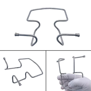 1 ชิ้นทันตกรรมปากขยาย Lip Retractor Intraoral Cheek สแตนเลส Retractor วัสดุทันตกรรมเกินไป
