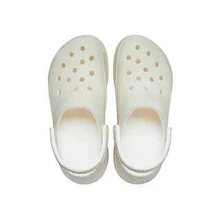 CROCS รองเท้าลำลองผู้หญิง BAE GLITTER CLOG รุ่น 207261-0WV - White