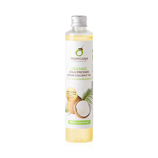 Tropicana Organic Cold Pressed Virgin Coconut Oil 100ml ทรอปิคานา น้ำมันมะพร้าวสกัดเย็นออร์แกนิค.