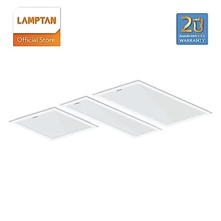 LAMPTAN ชุดโคมไฟ LED PANEL LIGHT BACKLIT BRAVO V2 แสงขาว ติดตั้งได้ 3 รูปแบบ ทดแทนโคมตะแกรงรุ่นเก่า รับประกัน 1 ปี
