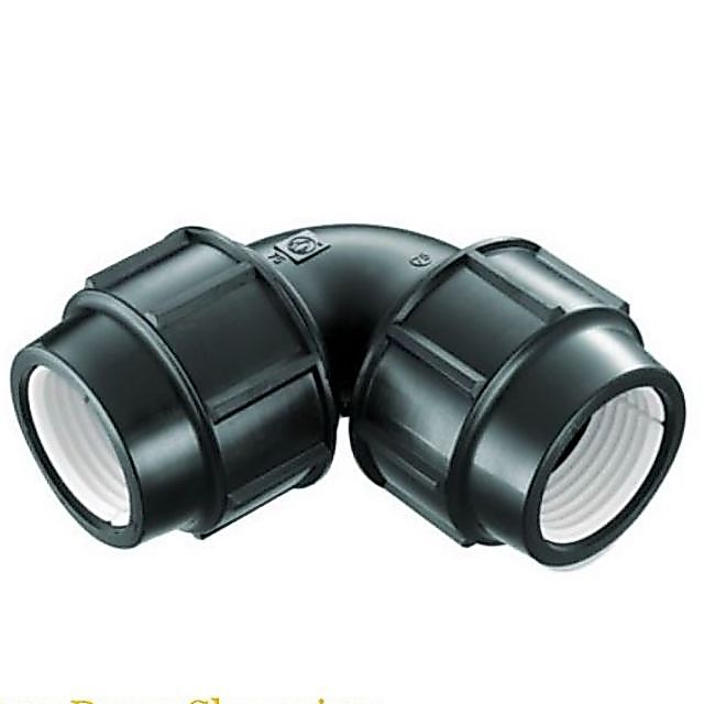 HDPE PP POLY FITTING BEND 50,63MM