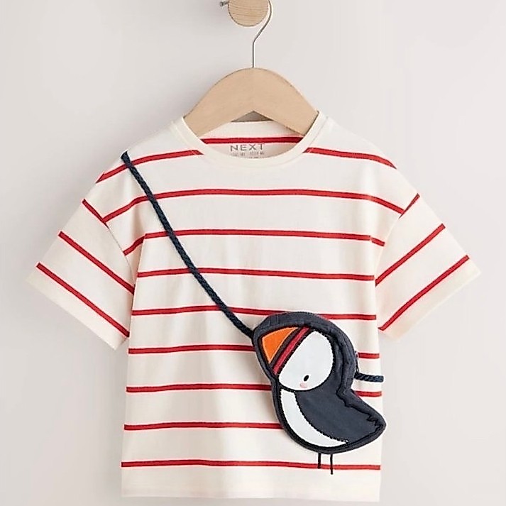 NEX****T - เสื้อยืด STRIPE BAG 1.5-2Y&2-3y