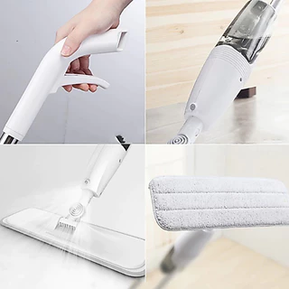 Deerma Water Spray Mop TB500 ไม้ถูพื้น ผ้าม็อบไมโครไฟเบอร์