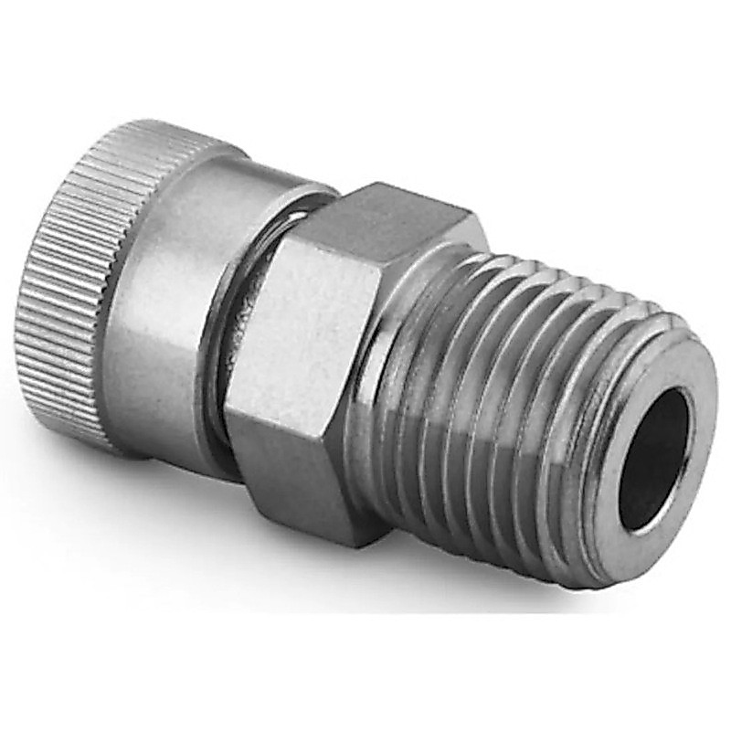 SWILOCK SS-4-UT-1-2 Stainless Steel Ultra-Torr Vacuum Joint ด้ายชาย 1/4x1/8in
