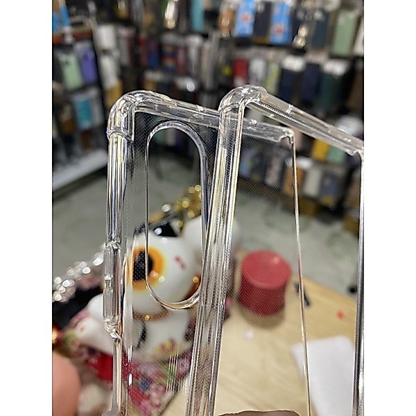 Samsung ZFold 3 เคสยืดหยุ่นกันกระแทกแบบใส
