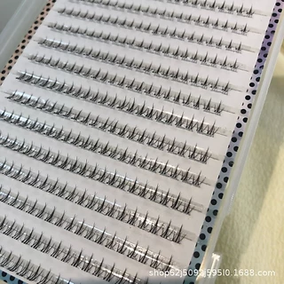 【ไม่ต้องใช้กาว】ขนตาปลอมไม่ต้องใช้กาว 240 ดอก ลุคธรรมชาติ ดวงตาใสเด้ง ใสสบายตา เหมาะสำหรับมือใหม่
