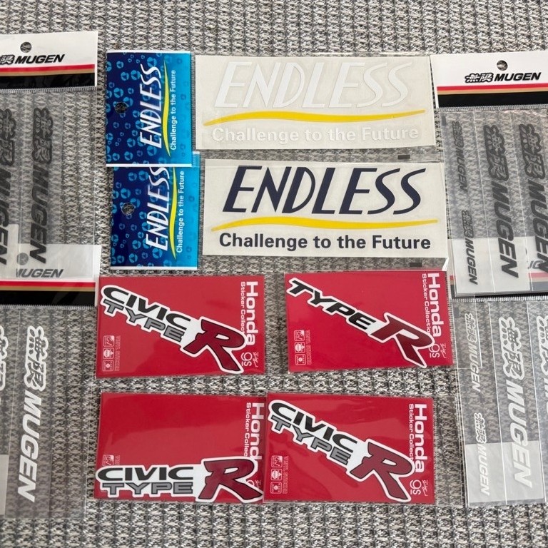 สติ๊กเกอร์ MUGEN-ENDLESS-TYPE-R ของแท้ นำเข้าจากประเทศญี่ปุ่น🇯🇵