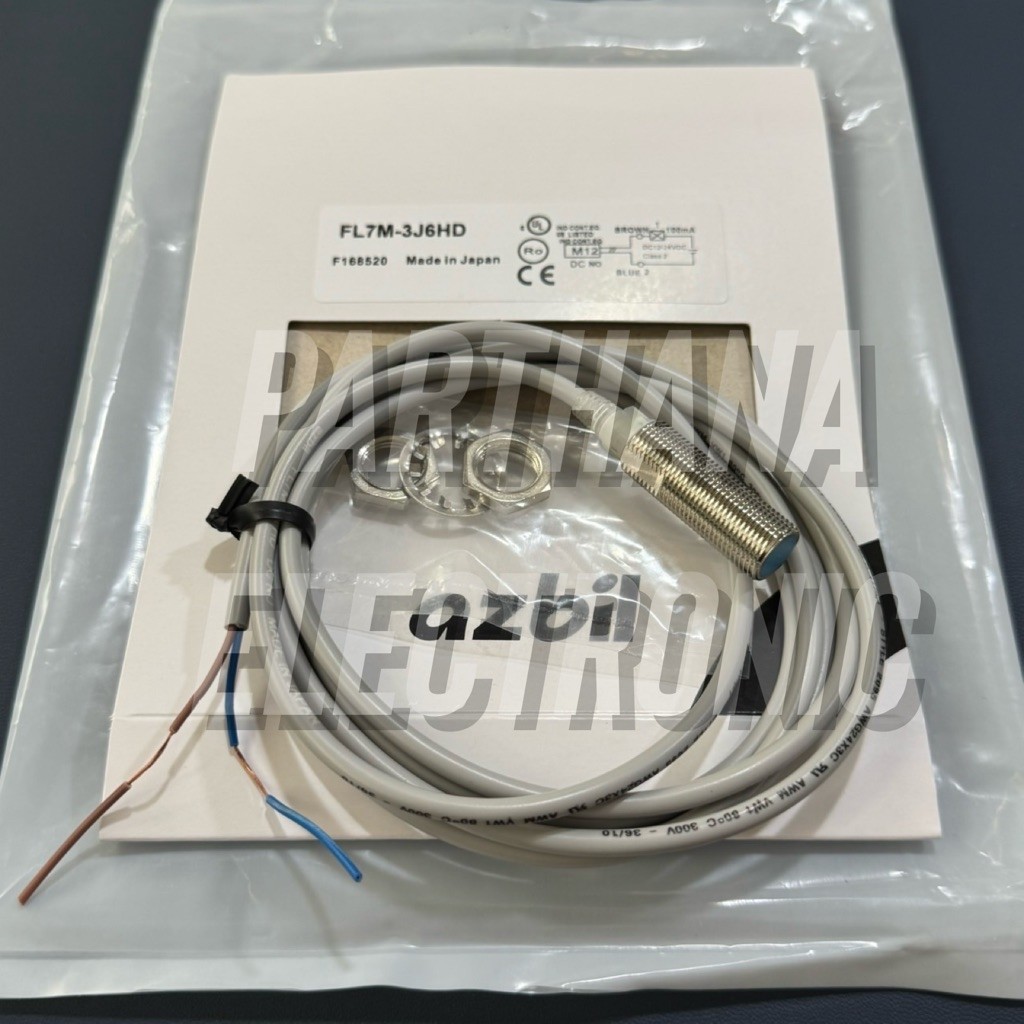 FL7M-3J6HD Proximity Sensor ระยะจับ 3มิล DC2 Wire 10-30VDC  สินค้าพร้อมส่งในไทย🚚💨💨
