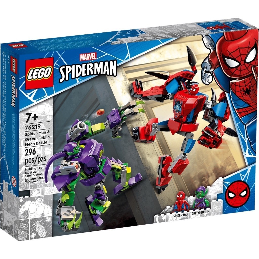 LEGO 76219 Spider-Man & Green Goblin Mech Battle (พร้อมส่ง)