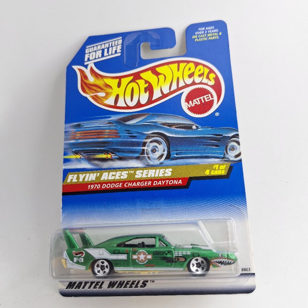 รถเหล็ก Hotwheels 1970 DODGE CHARGER DAYTONA FLYIN ACES SERIES (ib30)