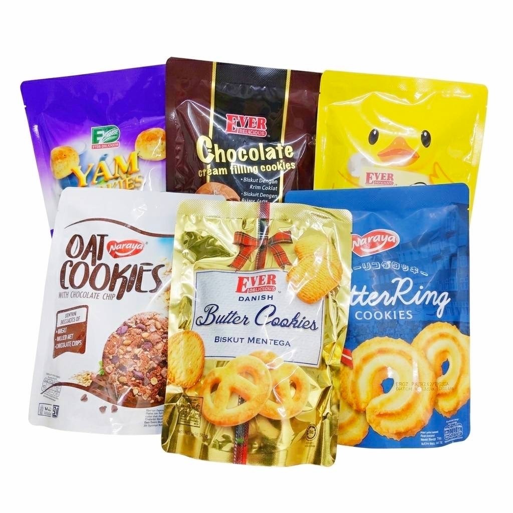 คุ๊กกี้ญี่ปุ่น หอม อร่อย มีHALAL Butter ring cookies คุกกี้เนยรูปทรงวงแหวน 150g