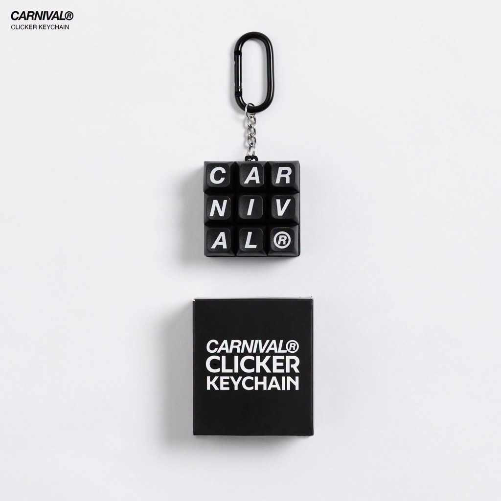 [พร้อมส่ง ของแท้💯%] พวงกุญแจ CARNIVAL®  CLICKER KEYCHAIN