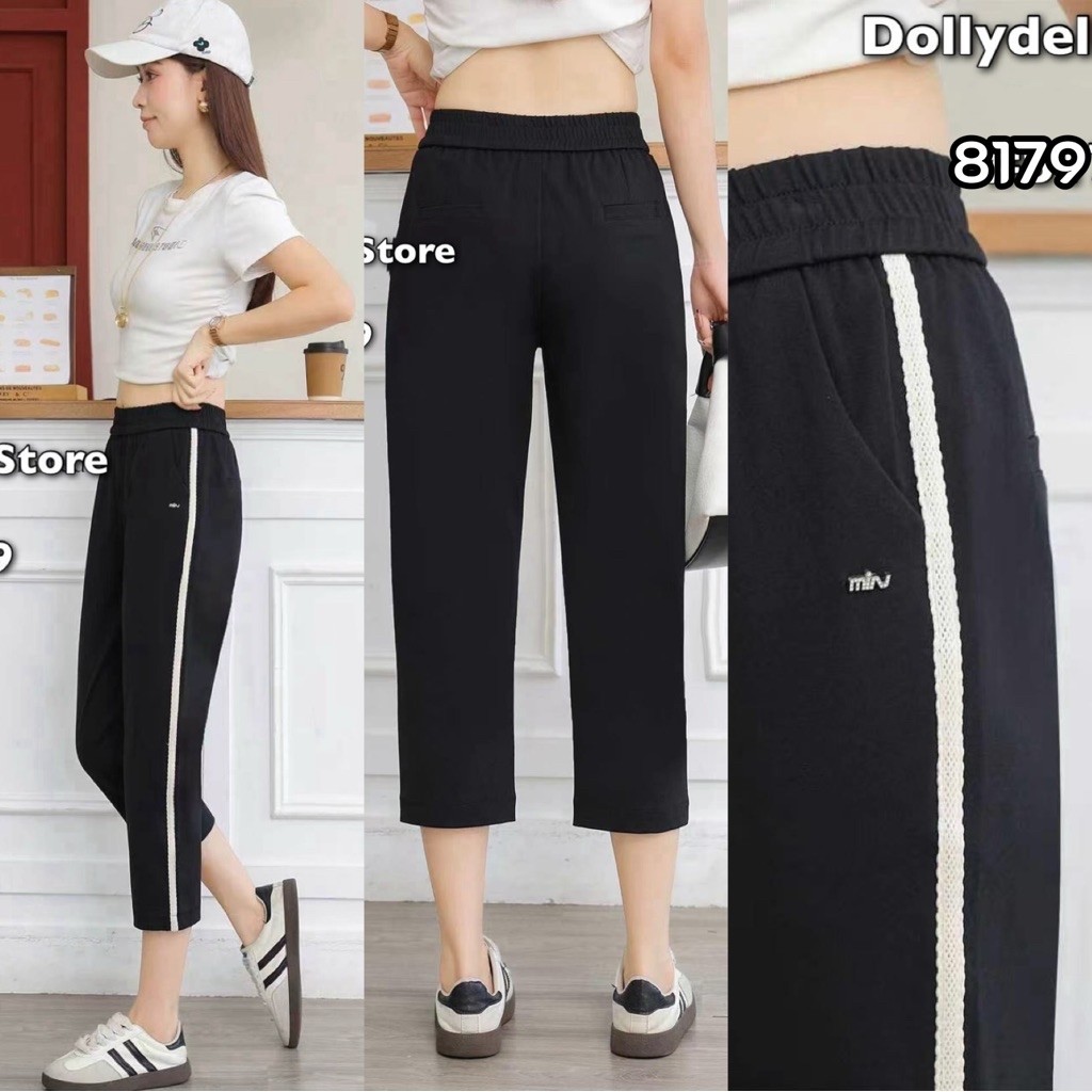 8179  กางเกง Dolly Dell ทรงวอร์ม5ส่วน