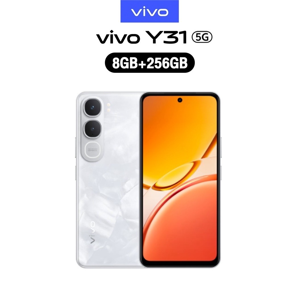 VIVO Y31 5G 8/256GB เครื่องใหม่ศูนย์ไทย รับประกันศูนย์
