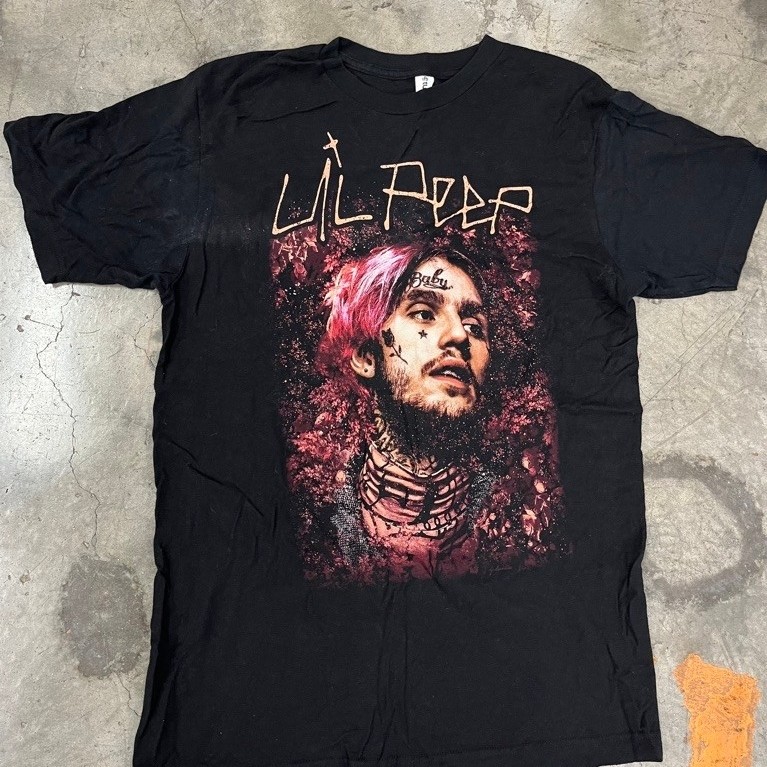 มือสอง เสื้อ lil peep