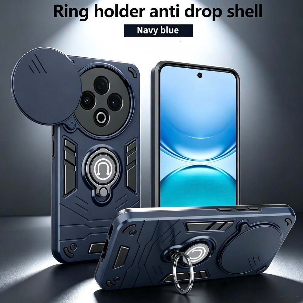 เคสกันกระแทก สไลด์ปิดกล้อง 04 สำหรับรุ่น Vivo X200 X200Pro