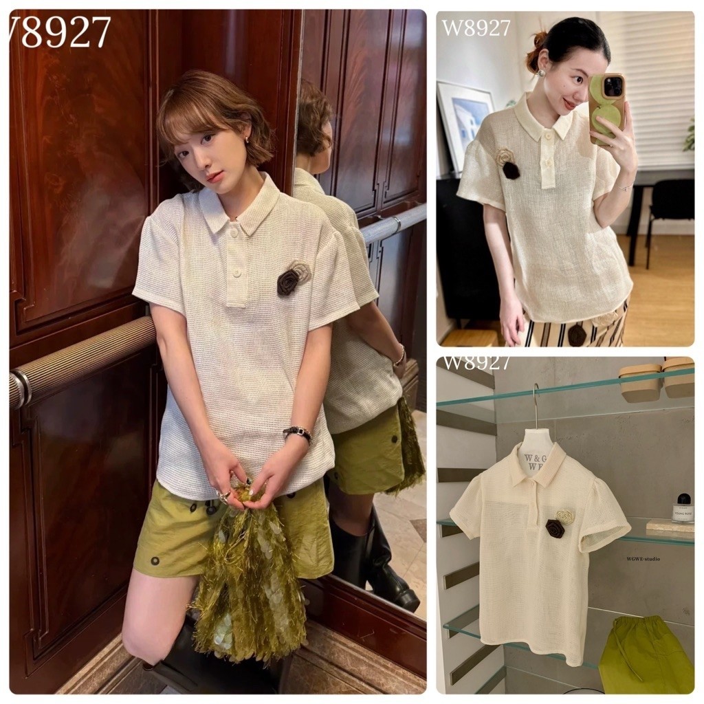 W8927 เสื้อผ้าแฟชั่น ป้าย wgwe