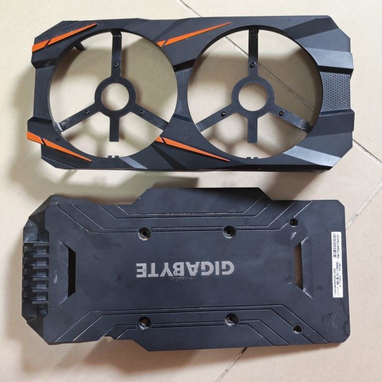 กรอบ พัดลม หน้าหลัง gigabyte 1060 3gb