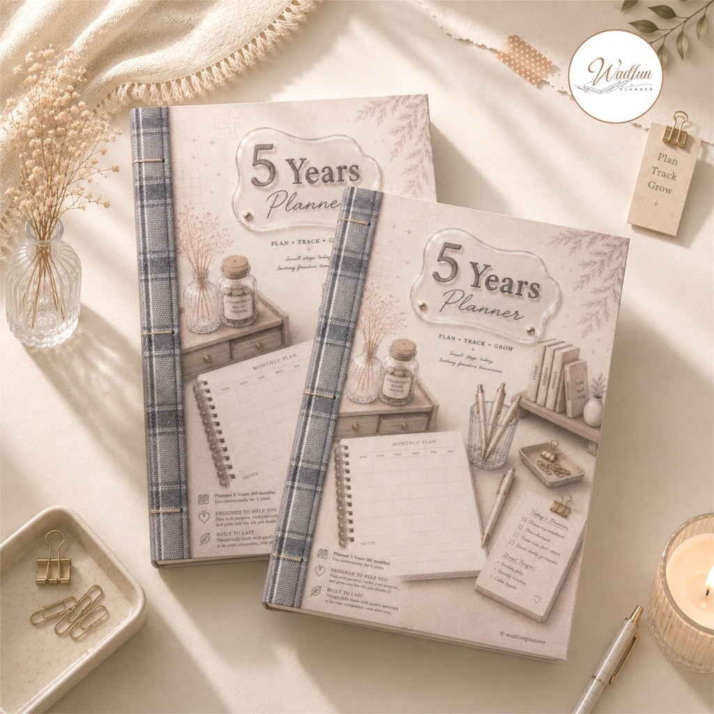 5 Years Planner (60เดือน)Handmade