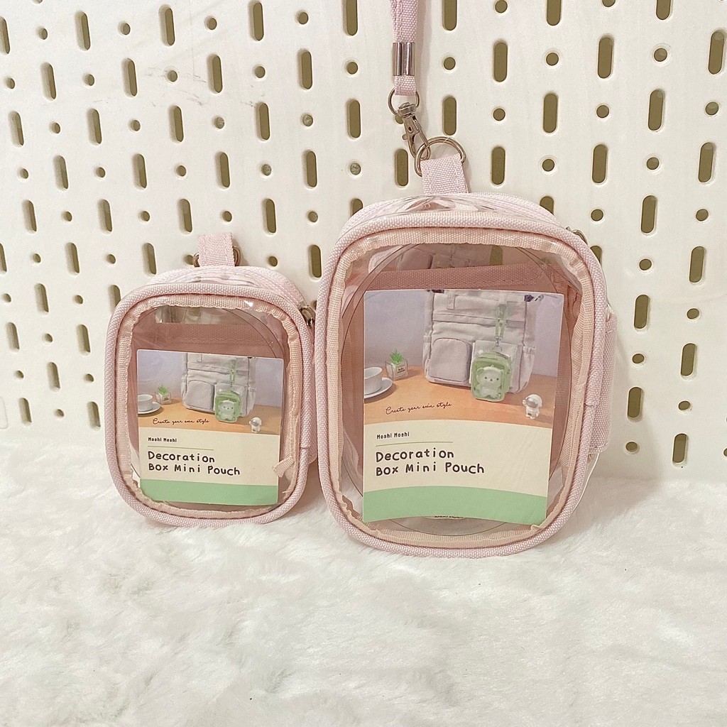 MoshiMoshi กระเป๋าใส่ตุ๊กตา Multi PVC Case กระเป๋าพีวีซี