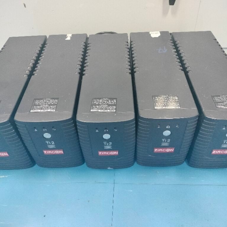 UPS มือสอง เครื่องสำรองไฟคอมพิวเตอร์ zircon Ti-2 850VA/425W ไม่มีแบตเตอรี่ จัดส่งฟรี