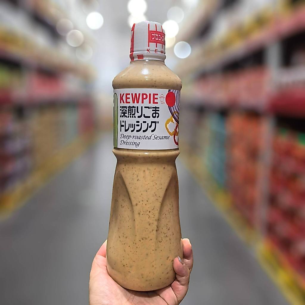 Sam KEWPIE KEWPIE น้ําสลัดงาคั่ว 1 ลิตร ผลไม้ญี่ปุ่น น้ําสลัดผักรวม