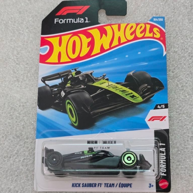 Hotwheels kick sauber ft team/equipe