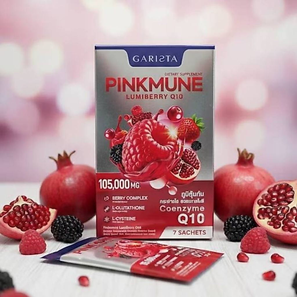 Garista Pinkmune Lumiberry Q10 (การิสต้า พิงค์มูเน่ ลูมิเบอร์รี่ คิวเท็น)